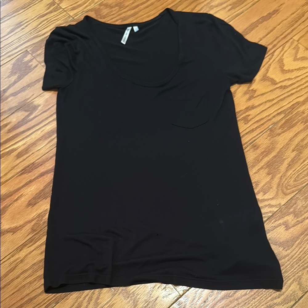 Banana Republic Black Short Sleeve Tee